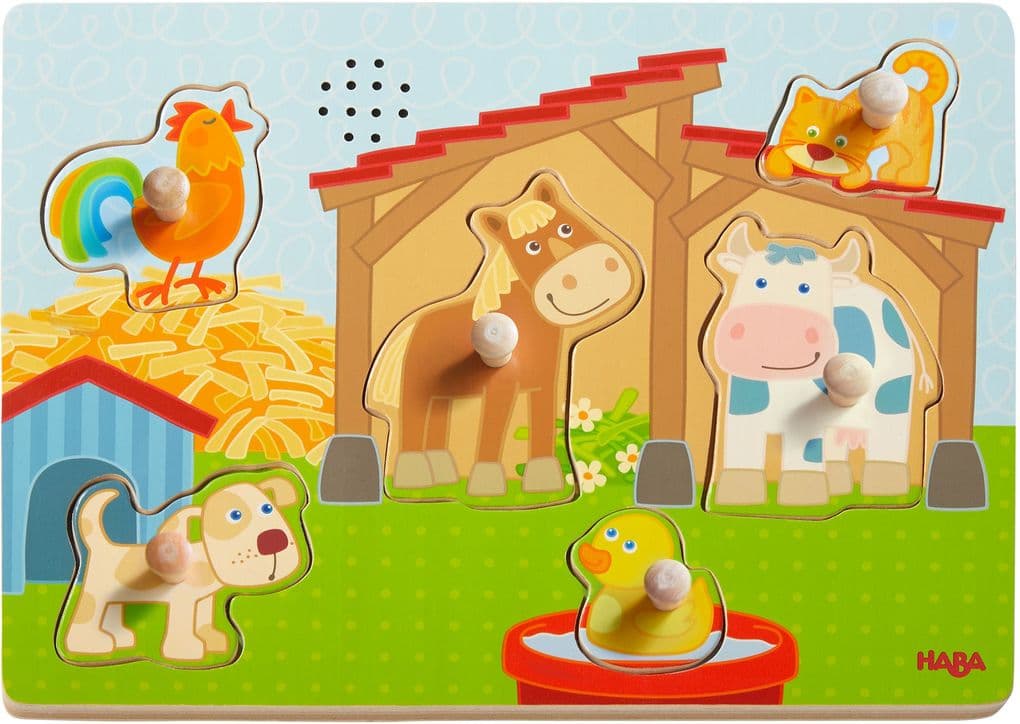 Sound-Greifpuzzle Auf dem Land