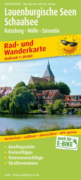 Lauenburgische Seen - Schaalsee 1:50 000