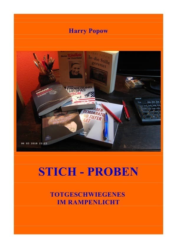STICH-PROBEN: TOTGESCHWIEGENES IM RAMPENLICHT