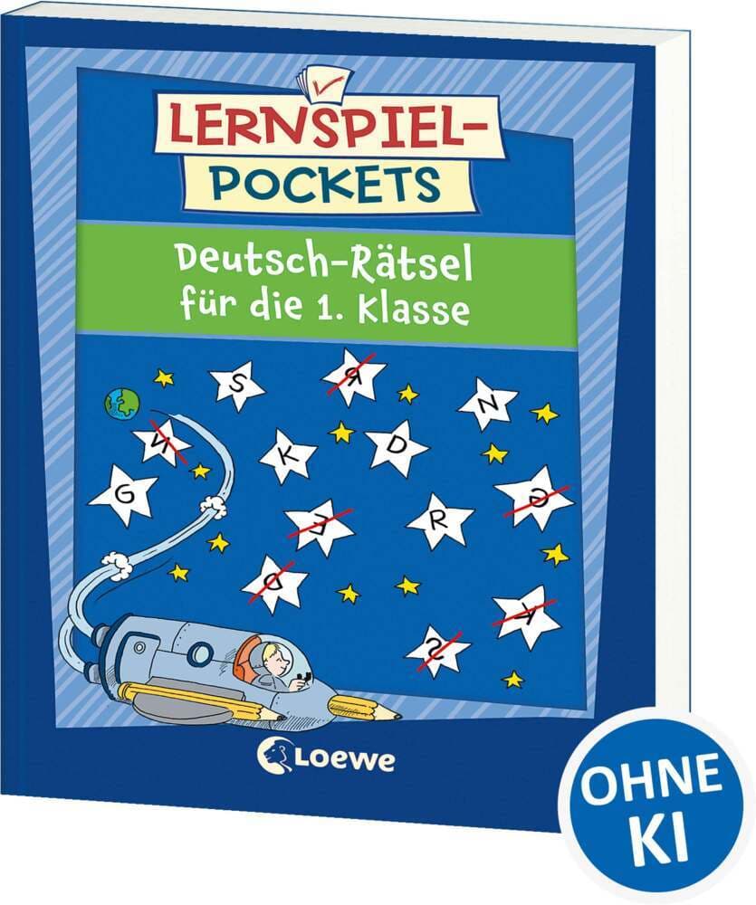 Lernspiel-Pockets - Deutsch-Rätsel für die 1. Klasse: Spielerisch Deutsch lernen für Kinder ab 6 Jahre