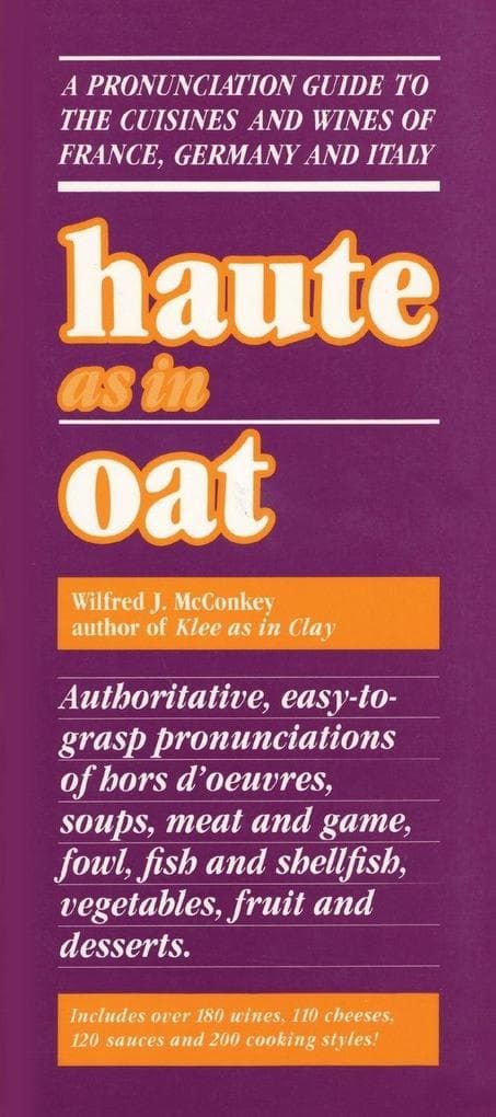 Haute as in Oat