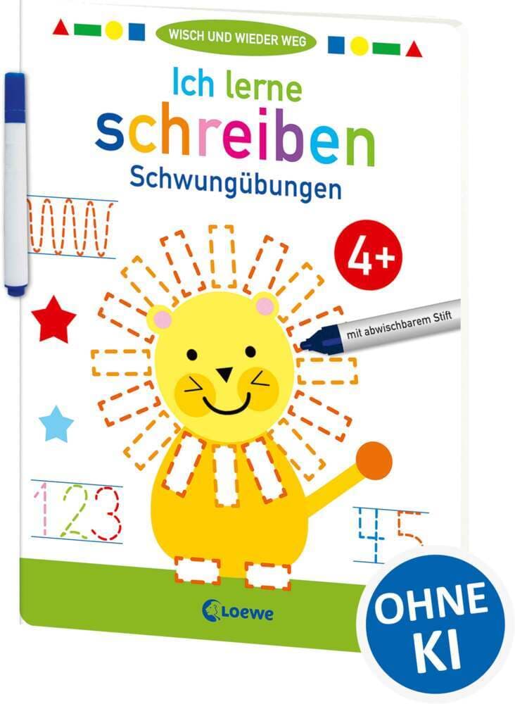 Wisch und wieder weg - Ich lerne schreiben - Schwungübungen: Schwungübungen