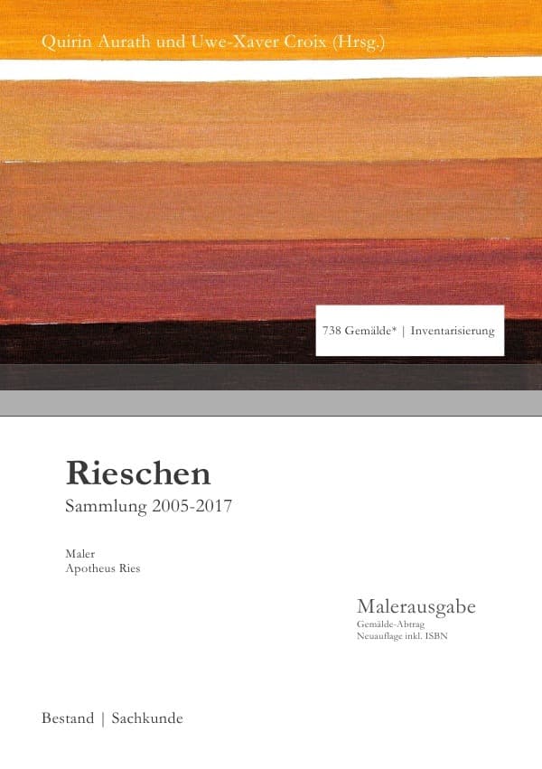 Sammlung Rieschen / Rieschen: Sammlung 2005-2017 - Bestand. Diplomarbeit