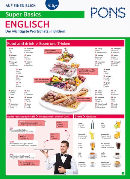 PONS Super Basics auf einen Blick Englisch