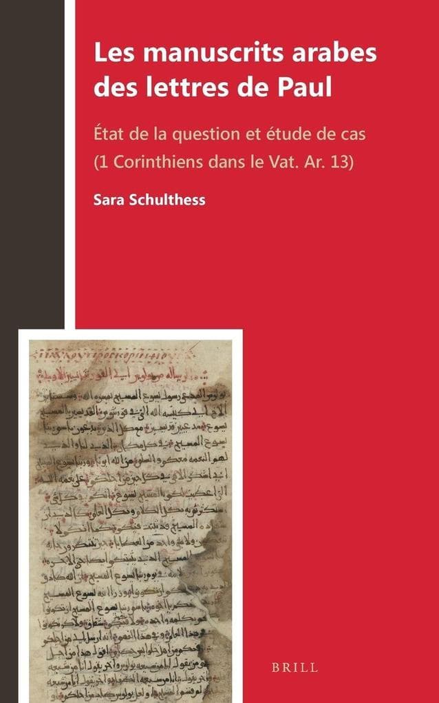 Les manuscrits arabes des lettres de Paul