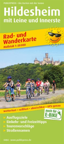 Hildesheim mit Leine und Innerste 1:50 000