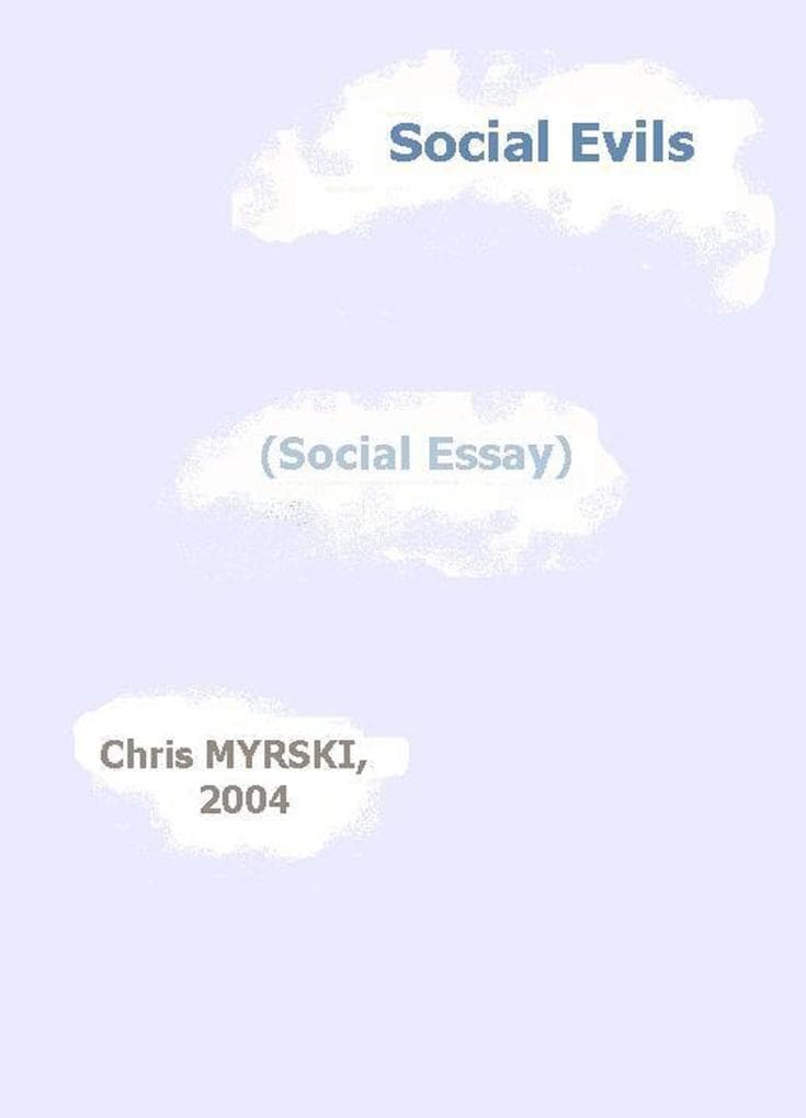 Social Evils