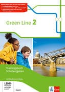 Green Line 2. Ausgabe Bayern. Trainingsbuch Schulaufgaben. Heft mit Lösungen und Nutzer SchlüsselCD-