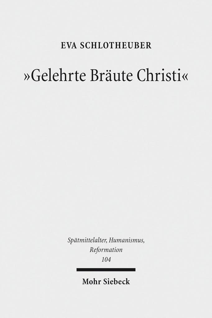 'Gelehrte Bräute Christi'