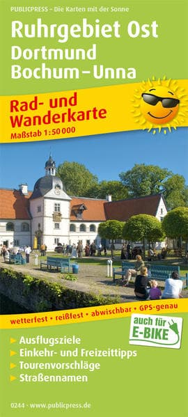 Ruhrgebiet Ost, Dortmund, Bochum - Unna 1:50 000