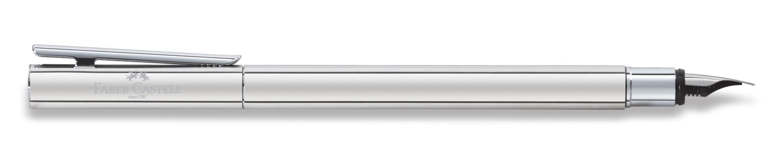 Faber-Castell Füller Neo Slim Edelstahl, glänzend, M