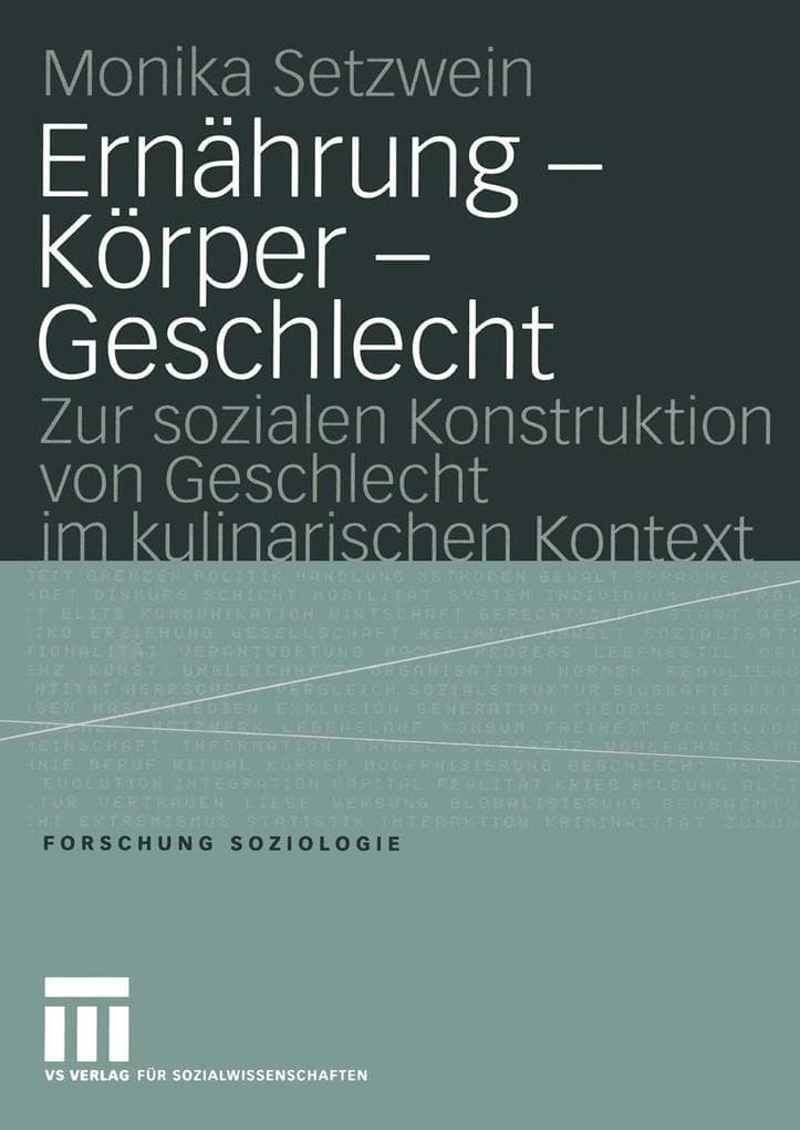 Ernährung - Körper - Geschlecht