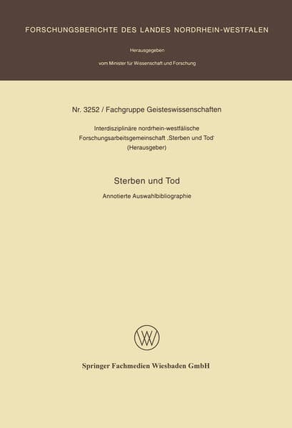 Sterben und Tod