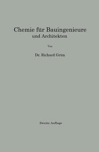 Chemie für Bauingenieure und Architekten