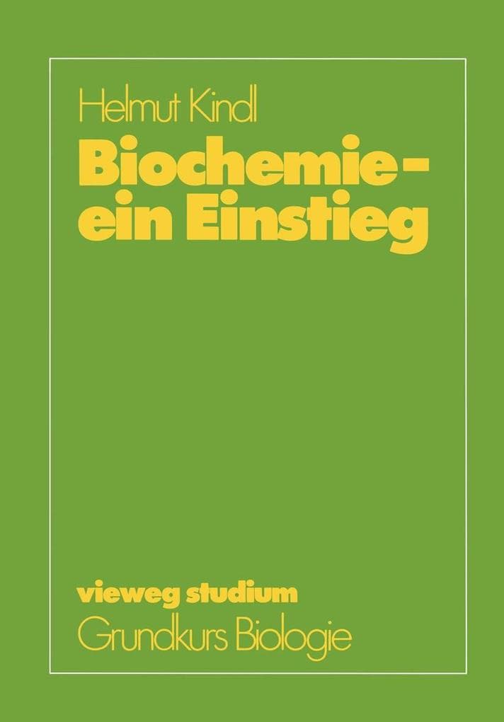 Biochemie - ein Einstieg