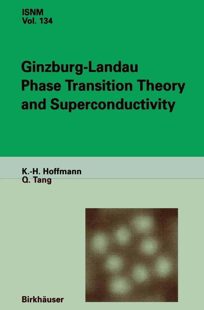 Ginzburg-Landau Phase Transition Theory and Superconductivity