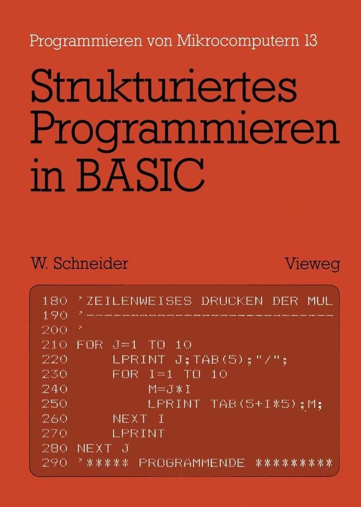 Strukturiertes Programmieren in BASIC