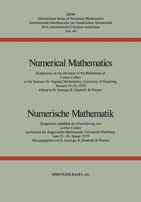 Numerical Mathematics / Numerische Mathematik
