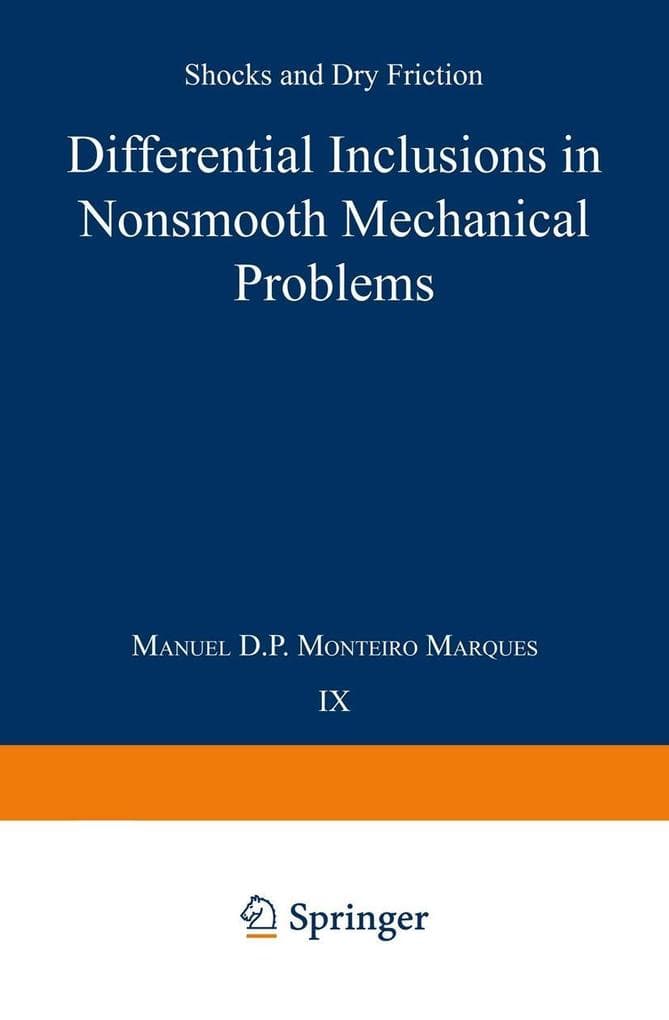 Differential Inclusions in Nonsmooth Mechanical Problems