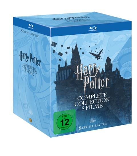 Harry Potter: The Complete Collection - Jahre 1 - 7, 8 Blu-rays (Repack 2018)