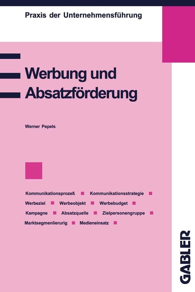 Werbung und Absatzförderung