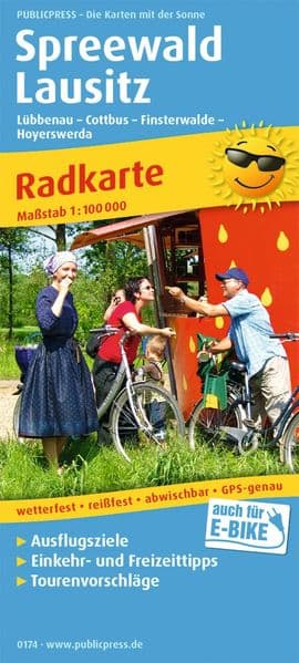 Spreewald - Lausitz 1:100 000