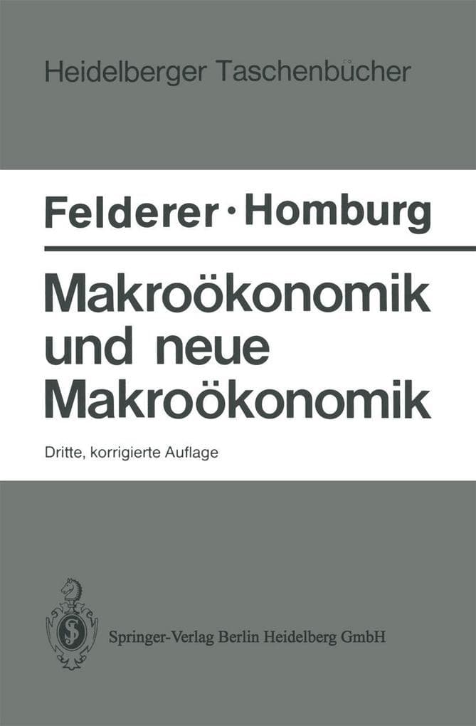 Makroökonomik und neue Makroökonomik