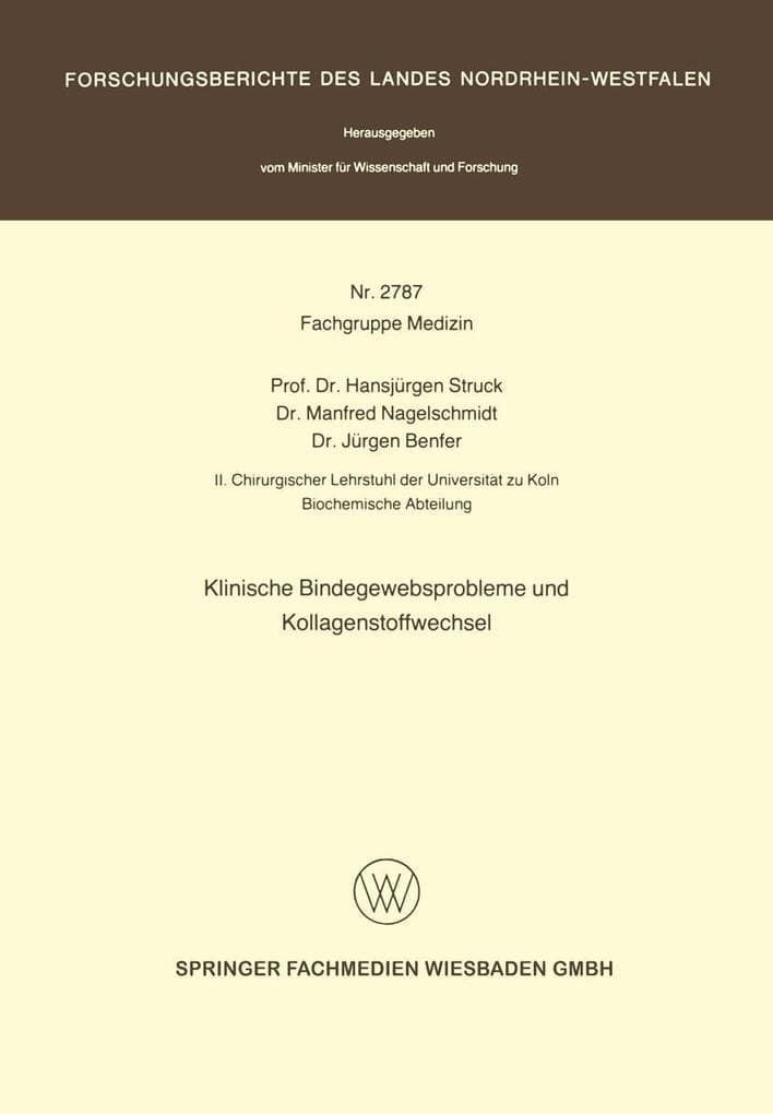 Klinische Bindegewebsprobleme und Kollagenstoffwechsel