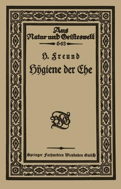 Hÿgiene der Ehe