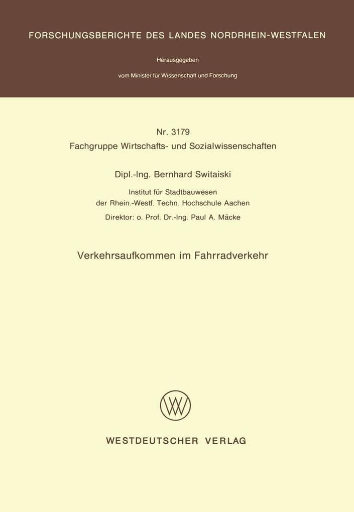 Verkehrsaufkommen im Fahrradverkehr