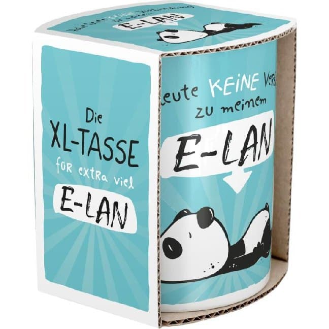 XL-Tasse Panda-Bär E-LAN