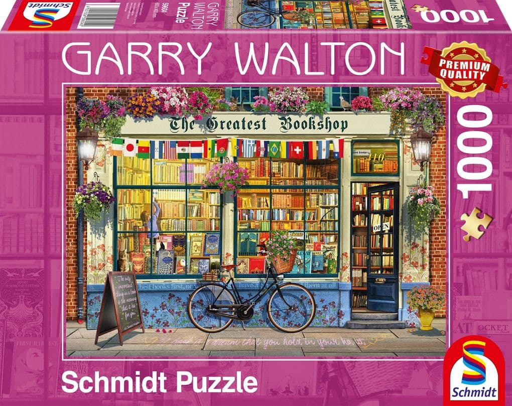 Schmidt Spiele - Buchhandlung, 1000 Teile