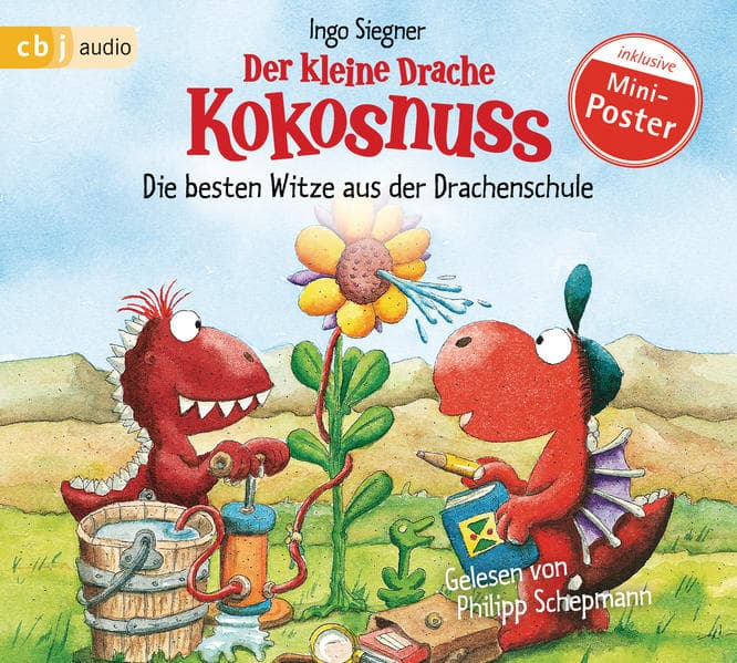 Der kleine Drache Kokosnuss - Die besten Witze aus der Drachenschule, 1 Audio-CD