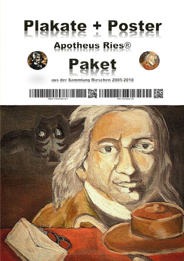 Plakate + Poster von Apotheus Ries®: Paket aus der Sammlung Rieschen 2005-2018
