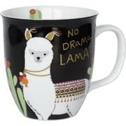 H:)PPYlife Tasse mit Lama-Motiv  No Drama Lama