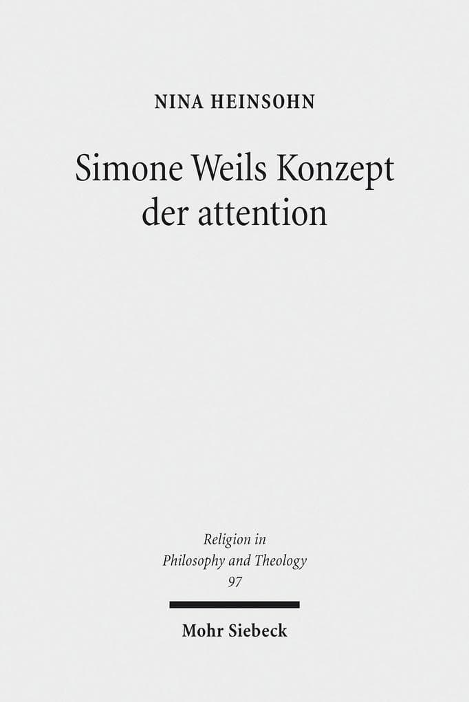 Simone Weils Konzept der attention