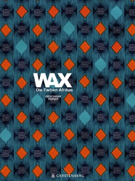 WAX Geschenkpapier, Die Farben Afrikas - Motiv Rote Karos