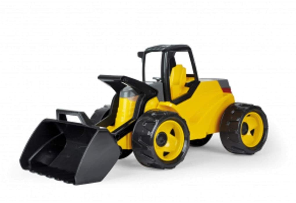 Lena - GIGA Trucks Schaufellader Pro, schwarz/gelb, Schaukarton