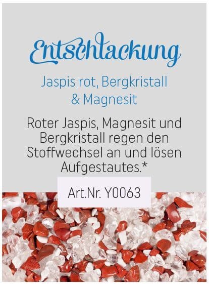 Edelsteinwasserstab - Entschlackung