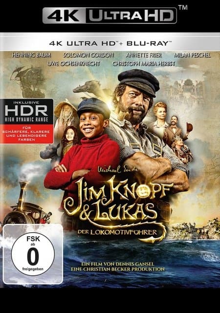 Jim Knopf und Lukas der Lokomotivführer 4K, UHD-Blu-ray