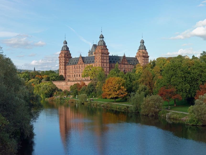 Schloss Johannisburg Aschaffenburg - 1.000 Teile (Puzzle)