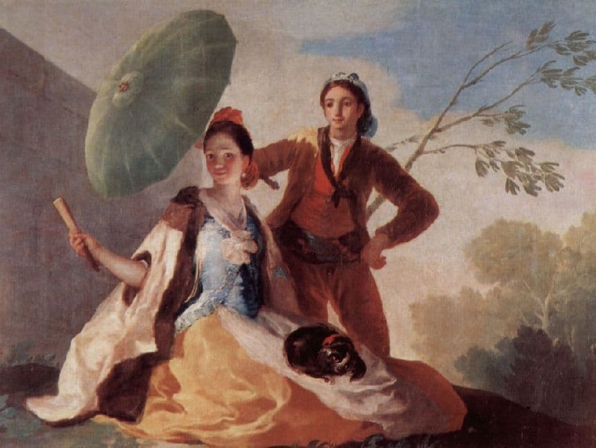 Lais Puzzle - Francisco de Goya y Lucientes - Der Sonnenschirm - 1000 Teile