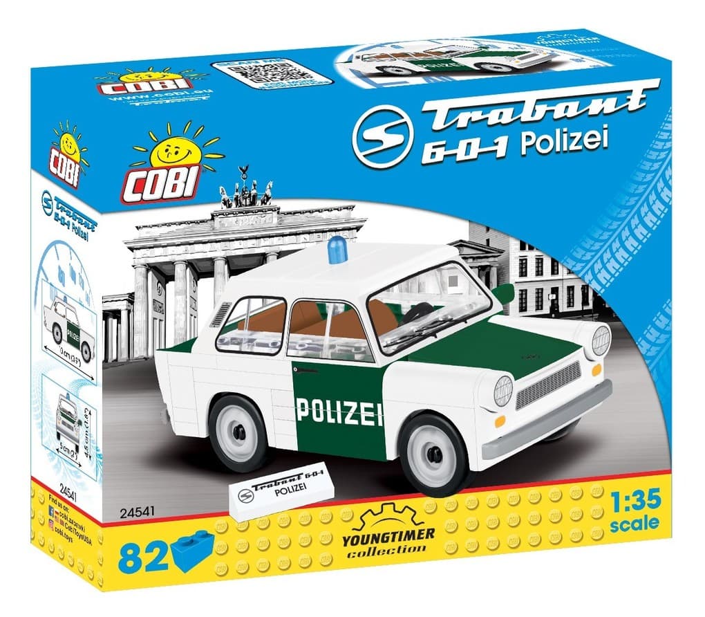 COBI - Youngtimer Collection - Trabant 601 als Polizei
