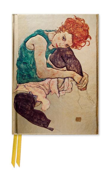 Egon Schiele: Seated Woman (Foiled Pocket Journal)