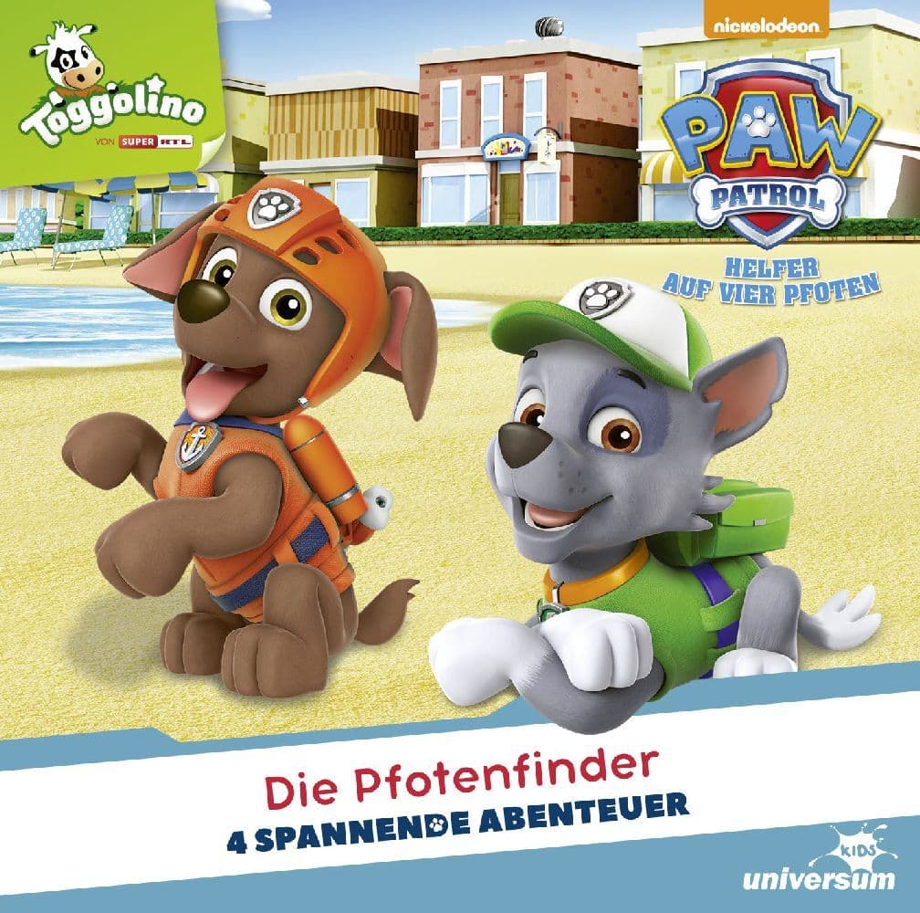 Paw Patrol - Die Pfotenfinder, 1 Audio-CD