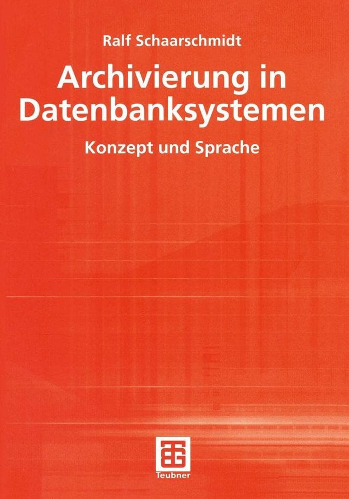 Archivierung in Datenbanksystemen
