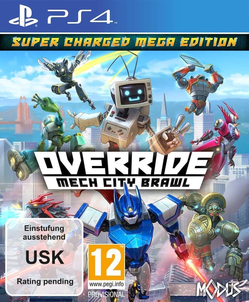 Override, Mech City Brawl, 1 PS4-Blu-ray Disc (Super Charged Mega Edition)