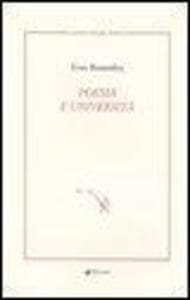 Poesia e università. Testo francese a fronte