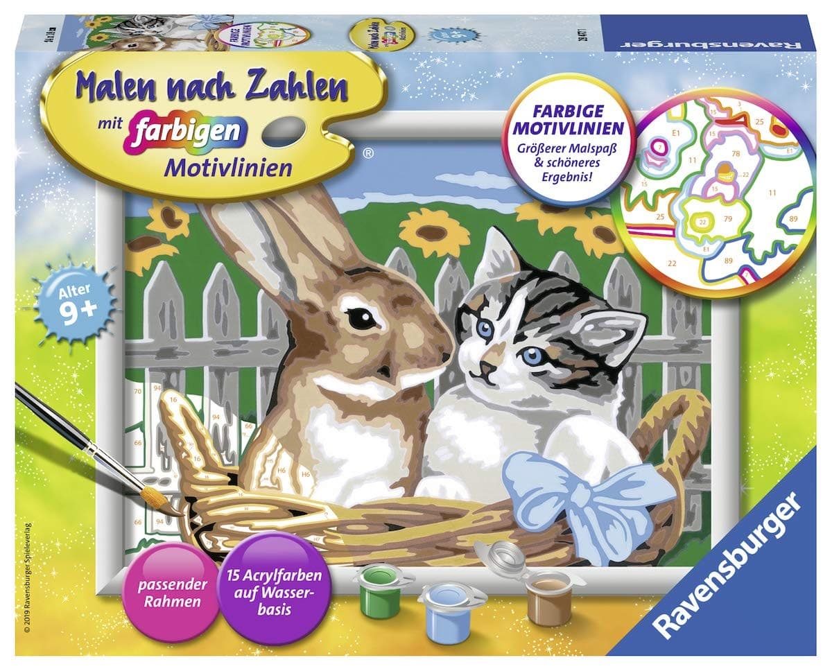 Putzige Freunde - Mal-Set