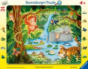 Dschungelbewohner - Puzzle mit 24 Teilen